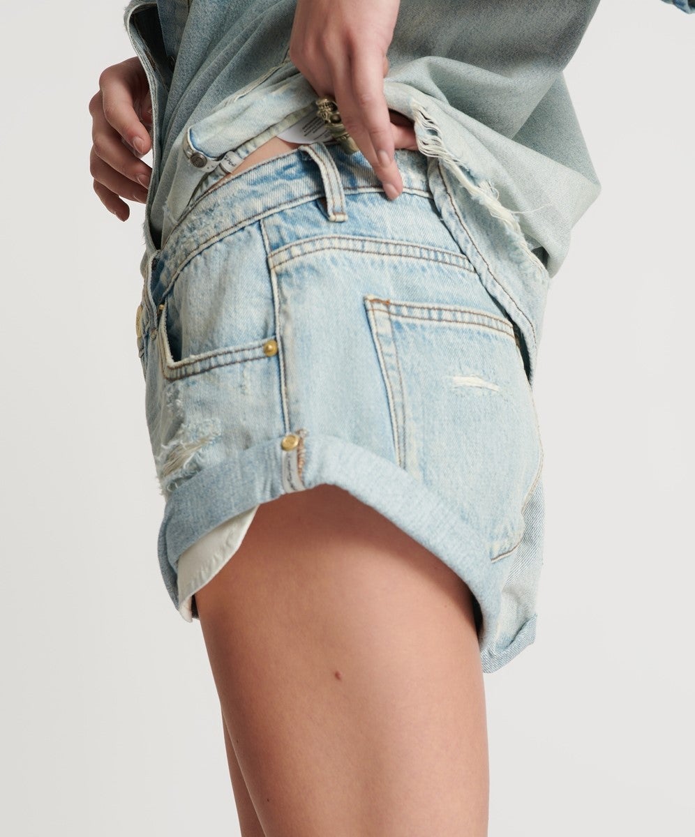 One Teaspoon Denim Solid Shorts for Women for sale | eBay