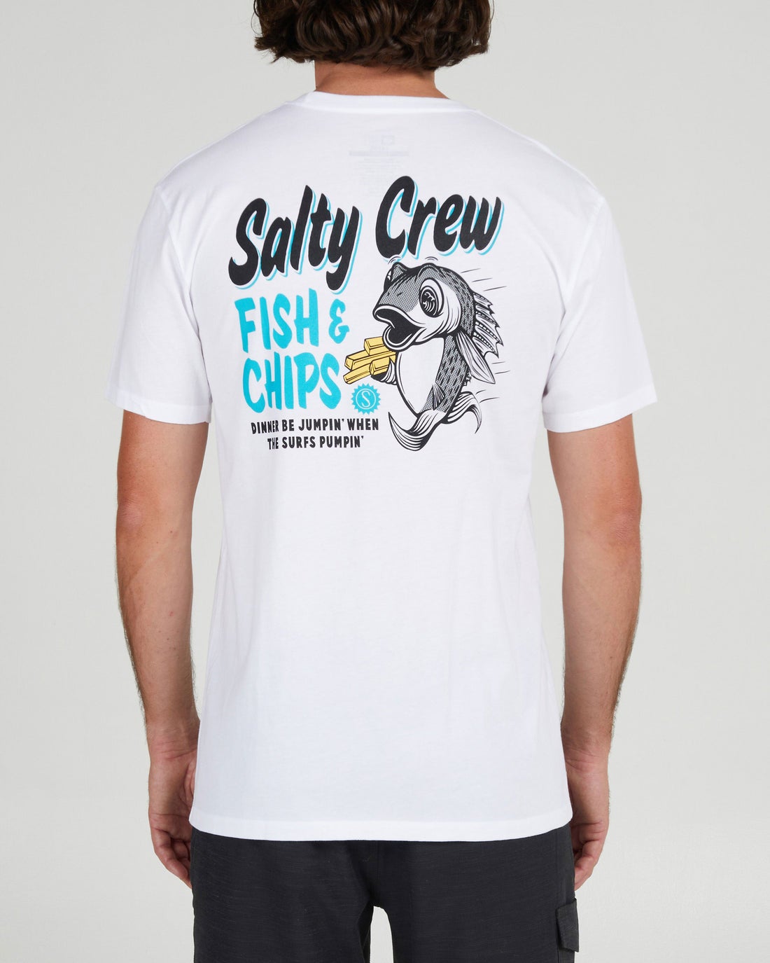 Salty Crew | Tippet Shores Premium Tee M Sage Green